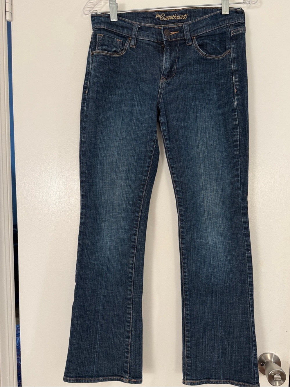 Women's Dark Blue Bootcut Jeans